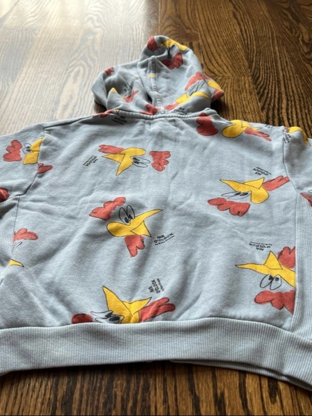 NWT - Bobo Choses Organic Cotton Rooster Zip-Up Hoodie (2-3Y) - Picture 6 of 7